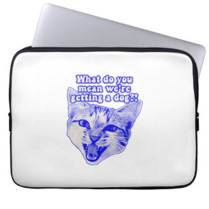 Funny grumpy cat meme für kitty und cat Liebhaber Laptopschutzhülle