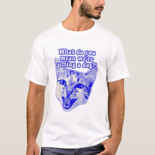 Funny grumpy cat meme für kitty und cat Liebhaber T-Shirt