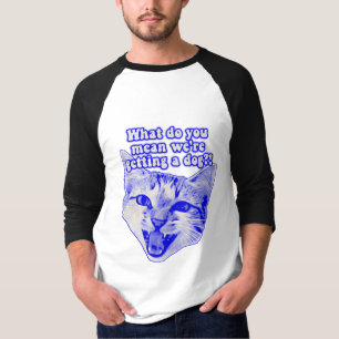 Funny grumpy cat meme für kitty und cat Liebhaber T-Shirt
