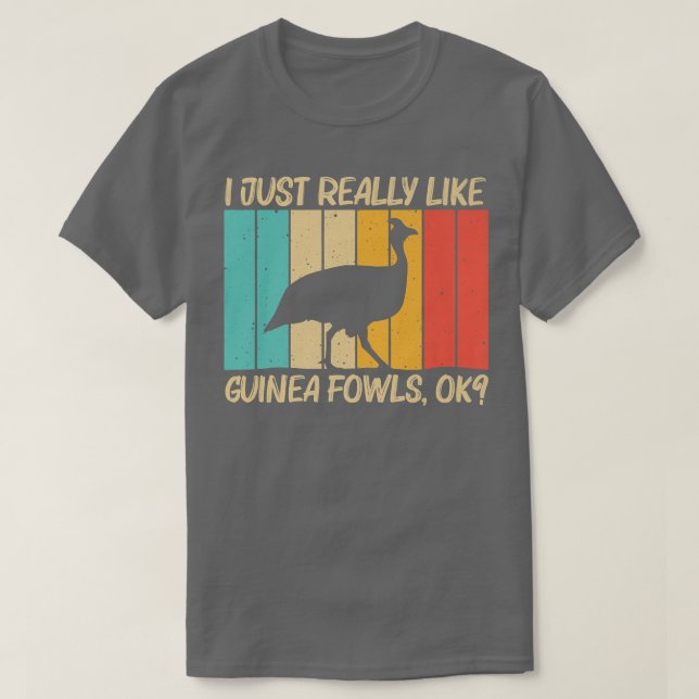 Funny Guinea Fowl Design für Männer Frauen Guinea  T-Shirt (Design vorne)