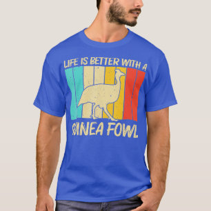 Funny Guinea Fowl For Men Women Bird Lover Chicken T-Shirt
