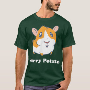 Funny Guinea Pig Furry Potato falscher Tiername St T-Shirt