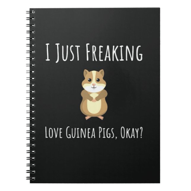 Funny Guinea Pig Gifts Humor Pet Humorous Notizblock (Vorderseite)