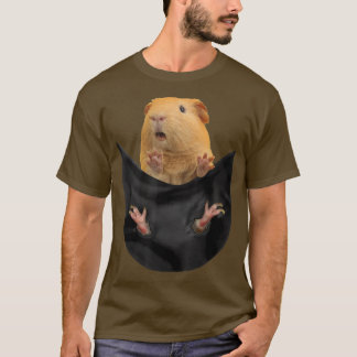 Funny Guinea Pig In Your Pocket Shirt 1527