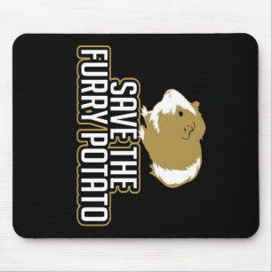 Funny Guinea Pig Liebhaber Rett der Fruchtkartof Mousepad