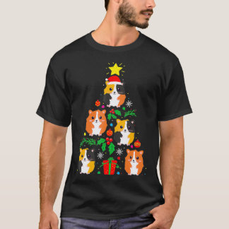 Funny Guinea Pig Lover Christmas Tree  Ornament T-Shirt
