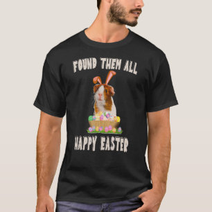 Funny Guinea Pig mit niedlichem Bunny Ost Osterhas T-Shirt