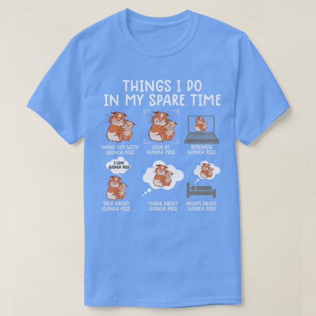 funny guinea pig shirt srcastic humor guinea pig p (Design vorne)