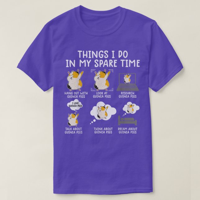 Funny Guinea Pig Shirt Srcastic Humor Guinea Pig P (Design vorne)
