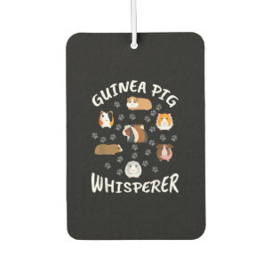 Funny Guinea Pig Whisperer Liebhaber Autolufterfrischer