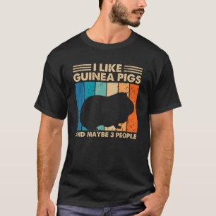 Funny Guinea Schweinedesign für Männer Frauen Kind T-Shirt