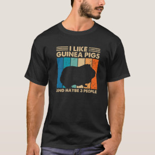 Funny Guinea Schweinedesign für Männer Frauen Kind T-Shirt