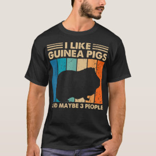 Funny Guinea Schweinedesign für Männer Frauen Kind T-Shirt