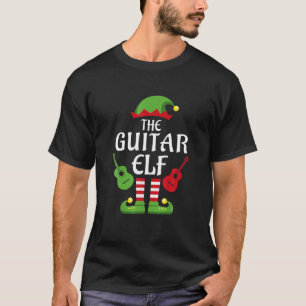 Funny Guitar Elf Family Matching Group Gitarrist C T-Shirt