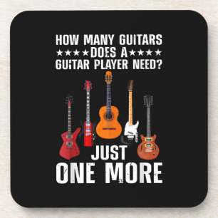 Funny Guitar Player Art for Men Guitarist Gu Getränkeuntersetzer
