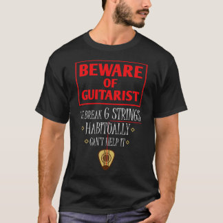 Funny Guitar Spaß Guitar Jokes T-Shirt