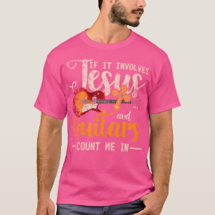 Funny Guitarist Christlich Musiker Gott Retter Gui T-Shirt