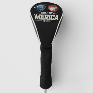 Funny Gulf of USA America 2025 Retro Sonnenbrille Golf Headcover