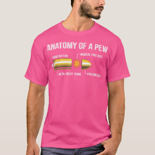 Funny Gun Ammo Bullet Anatomie einer Zange T-Shirt