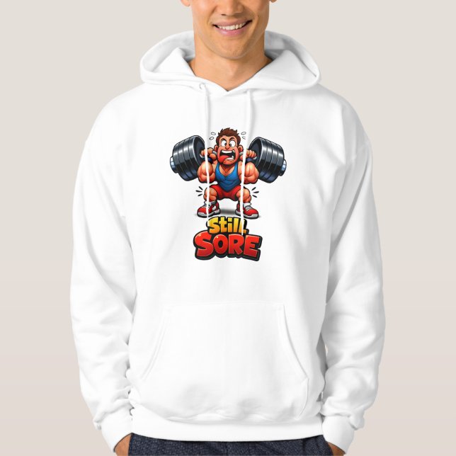 Funny Gym Designs - Workout Meme  Hoodie (Vorderseite)
