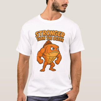 Funny Gym Fish T - Shirt