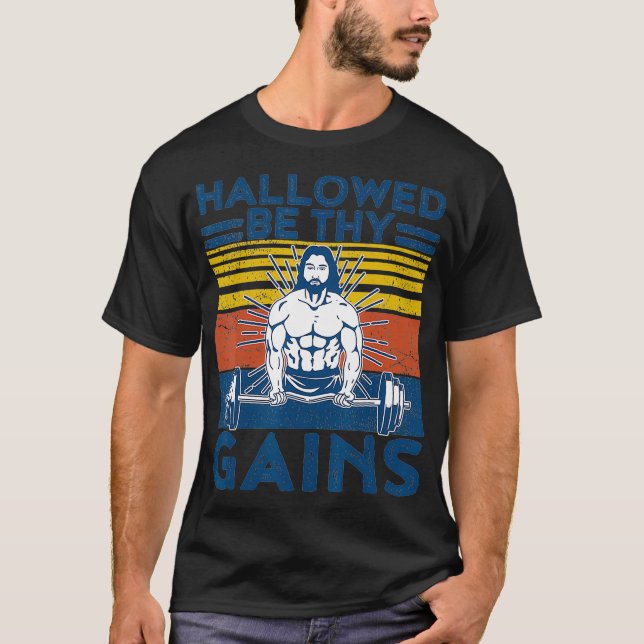 Funny Gym Shirt hat dir Fitness Arbeit erhalten (Vorderseite)