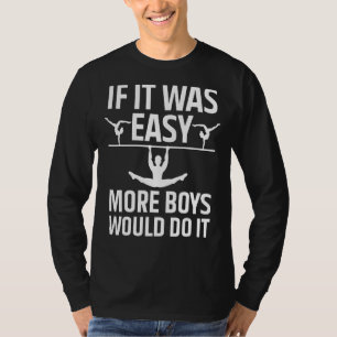 Funny Gymnastics Art for Men Handstand Gymnastik T-Shirt