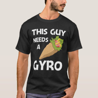 Funny Gyros für Männer Vater Gyro Fleisch Pita Don T-Shirt