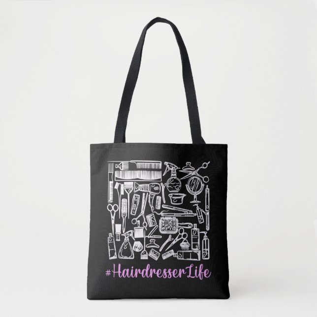 Funny Hair Stylist Equipment Friseur Tasche (Vorderseite)