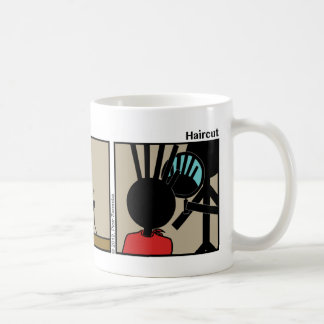 Funny Haircut Stickman Tasse - 085
