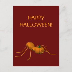 Funny Halloween Ant Postkarte