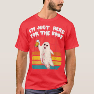 Funny Halloween bin ich gerade hier für das Boos R T-Shirt
