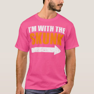 Funny Halloween bin ich mit dem Skunk T-Shirt