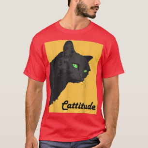Funny Halloween Black Cat Beängstigend Black C T-Shirt