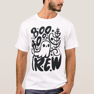 Funny Halloween Boo Crew Ghoteen Nurse T-Shirt