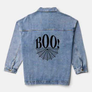 Funny Halloween boo Jeansjacke