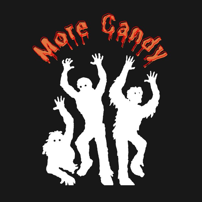 Funny Halloween Candy Zombies Tasche (Von Creator hochgeladen)