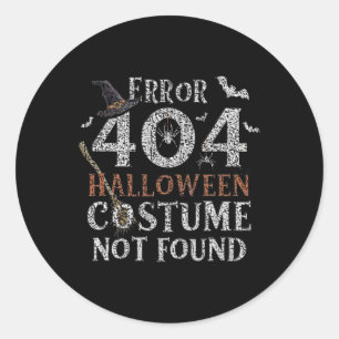 Funny Halloween Costume Familienpaar Halloween Ma Runder Aufkleber