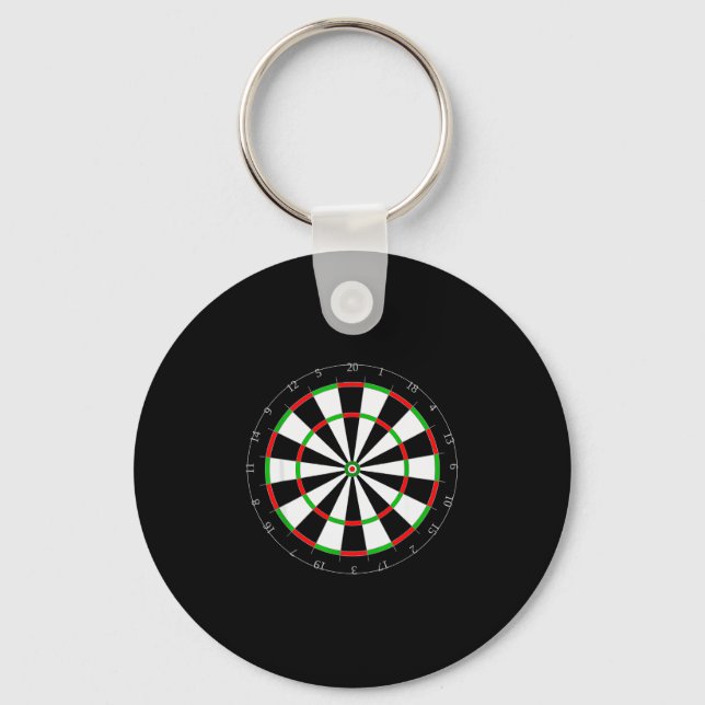 Funny Halloween Costume For Darts Players _ Dart B Schlüsselanhänger (Vorderseite)