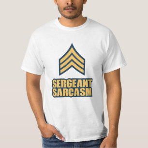 Funny Halloween Costume Idee Sergeant Sarcasm T-Shirt