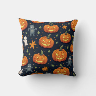 Funny Halloween coussin