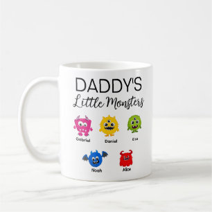 Funny Halloween Daddy's Little Monster Kaffeetasse