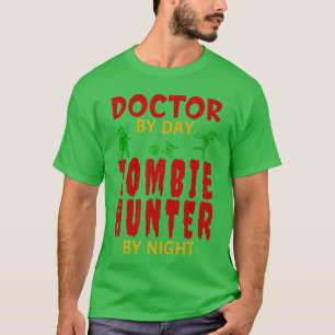 Funny Halloween Doktor Zombie Hunter Trick oder Tr T-Shirt
