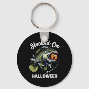 Funny Halloween Fishing Boys Mens Zombie B Fish Pu Schlüsselanhänger