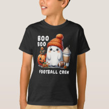 Funny Halloween Football Boo Crew Niedlich Ghost