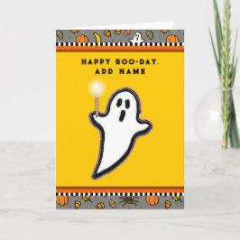 Funny Halloween Geburtstag Karte