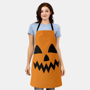 Funny Halloween Gesichtsgeister Pumpkin beängstige Schürze