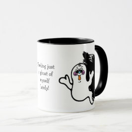 Funny Halloween Ghost der eigenen Tasse