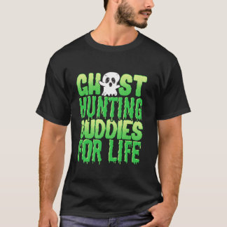Funny Halloween Ghost Jagd Buddies für das Leben L T-Shirt