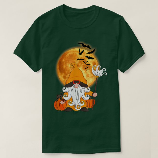 Funny Halloween Gnome Niedlich Gnome Halloween-Kos T-Shirt (Design vorne)